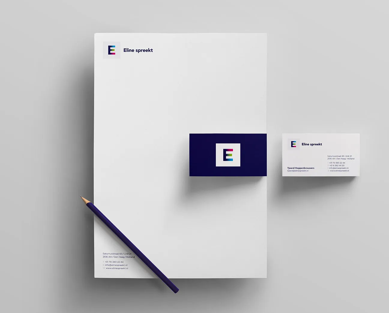 Eline Spreekt stationery