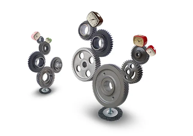 A creature of gears and clocks